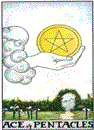 Lilla Arkanan Tarot mynt 1