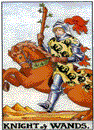 Minor Arcana Tarot Wands Knight