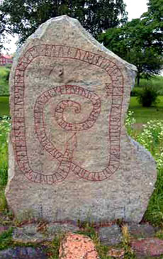 Runesten fra Gripsholm slot, Sverige