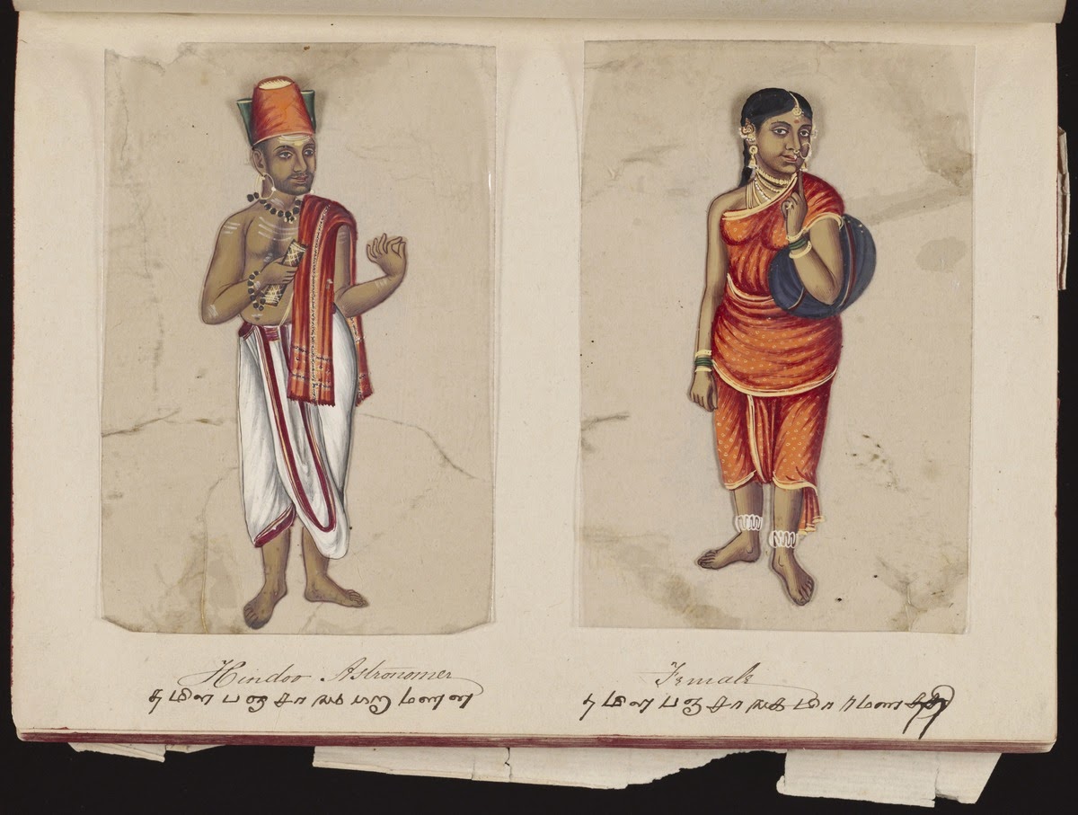 Seventy-two-Specimens-of-Castes-in-India-23-Hindoo-Astronomer-and-his-Wife