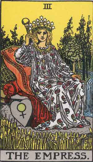 Tarot Kejserinden