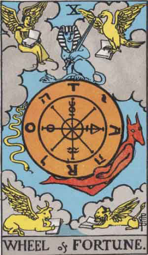 Skæbnehjulet Tarot