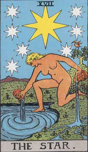 Tarot Stjerne