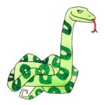 Kinesisk astrologi dyretegn, årsdyr Slangen