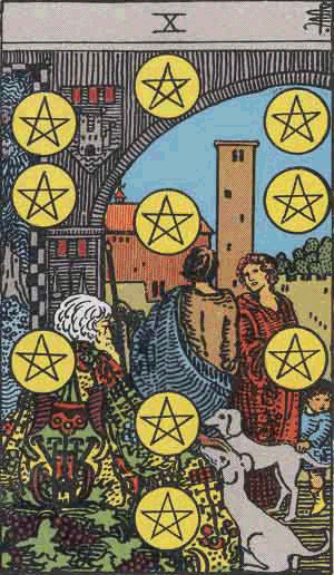 Tarot Mønter nr 10