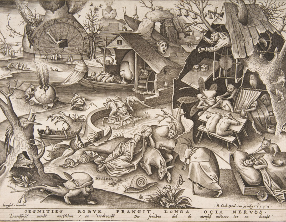 Pieter Bruegel dødssynder 07