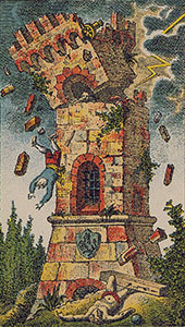 Tårnet Tarot Italiensk tarotsæt