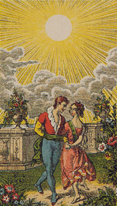 Tarot Solen Italiensk tarotsæt