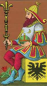 Kejseren Tarot Oswald Wirth