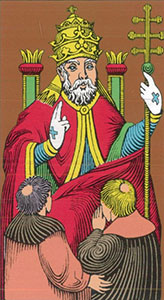 Ypperstepræsten Tarot Oswald Wirth