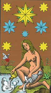 Stjernen Tarot Oswald Wirth