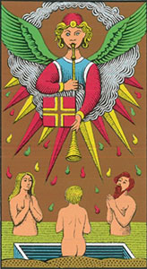 Dommen, Dommedag Tarot Oswald Wirth