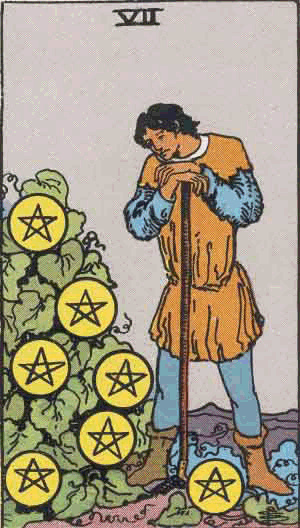 Tarot Mønter nr 7