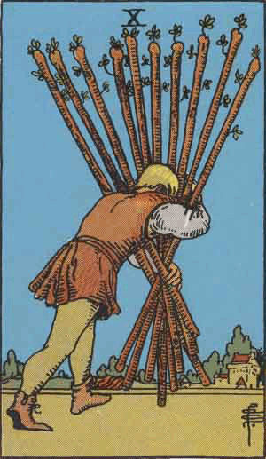 Tarotkort Ti Stokke